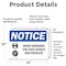 Signmission 10 in Height, 14 in Width, Vinyl Decal, Rectangle OS-2PACK-NS-D-1014-L-19046 - alternate 6